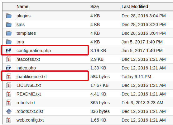 آپلود فایل لایسنس